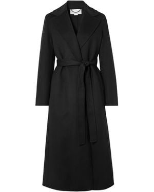 Stella McCartney Belted Wool Coat - Black