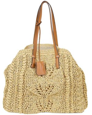 Ermanno Scervino Woven Handbag - Metallic