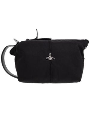 Vivienne Westwood Orb Plaque Cosmetic Bag - Black