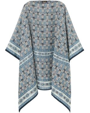 Loro Piana Dani Cape - Blue