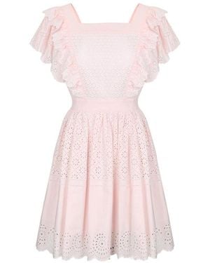 Philosophy Di Lorenzo Serafini Hollowed-Out Dress - Pink