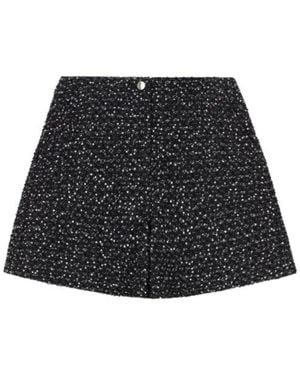 Emporio Armani Denim Shorts With Pockets - Black