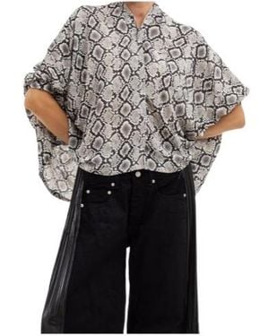 Junya Watanabe Short-Sleeved Shirt - Grey
