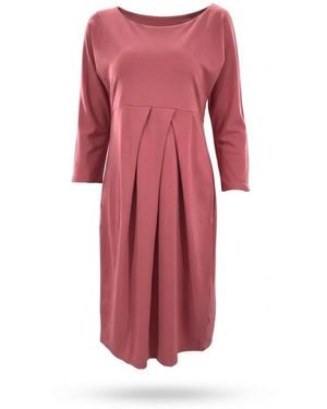 Weekend by Maxmara Pleated Dress - Red
