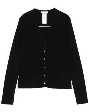 The Row Creps V-Necked Jumper - Black