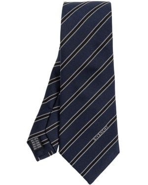 Givenchy Striped Tie - Blue