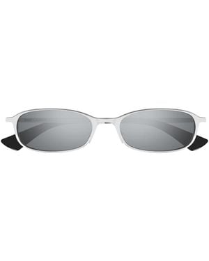 Saint Laurent Full-Rim Sunglasses - White