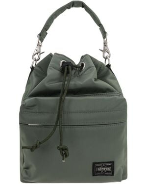 Porter-Yoshida and Co Small Balloon Cross Body Bag - Green