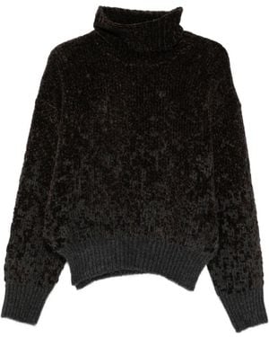 Alysi Turtleneck Pullover - Black