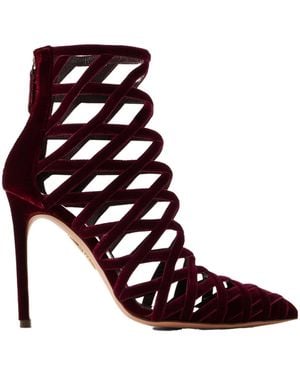 Aquazzura Cut-Out Ankle Boots With High Heels - Multicolor