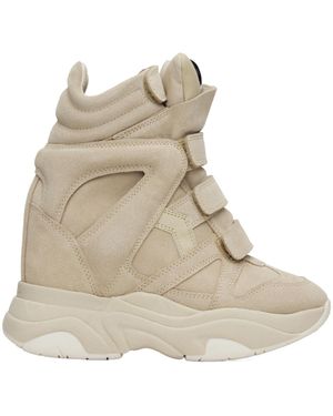 Isabel Marant Balskee High-Top Trainers - Natural