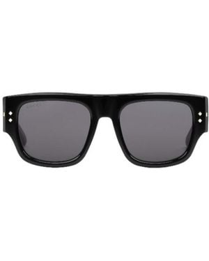 Gucci Eyewear Square Frame Sunglasses - Grey