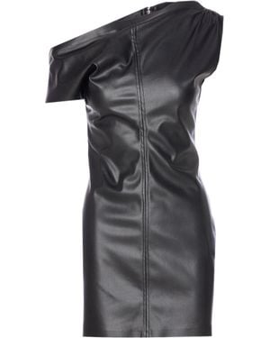 Aniye By Asymmetrical Mini Dress - Black