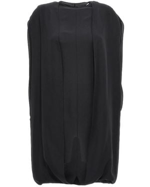 The Row Pebble Back-Zip Sleeveless Top - Black