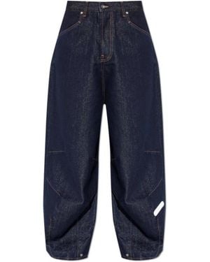 PDF CHANNEL Embroidered Jeans - Blue