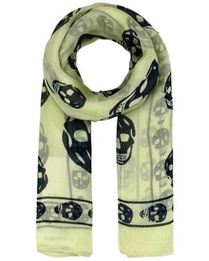 McQueen Printed Scarf - Green
