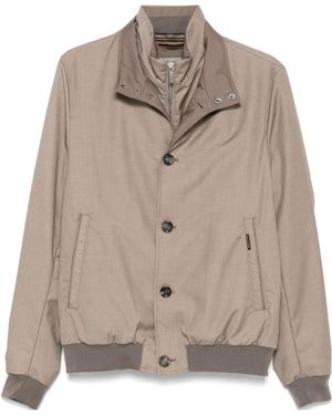 Moorer Bernie Jacket - Brown