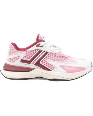 Lanvin Round-Toe Sneakers - Pink
