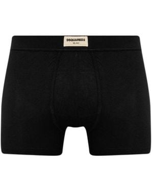 DSquared² Elastic Waist Underwear - Black