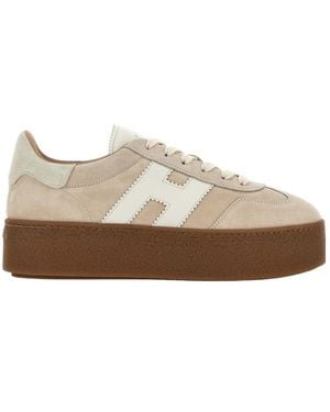 Hogan Side H Patch Trainers - Multicolour