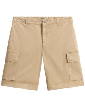 Woolrich Cargo Shorts - Natural
