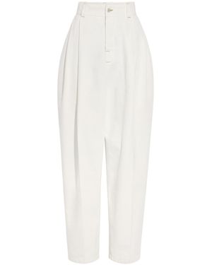 Jacquemus Tapered Trousers - White