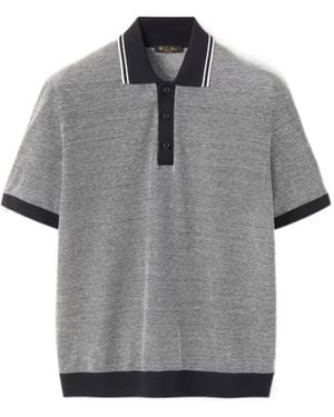 Loro Piana Sciabecco Polo Shirt - Grey