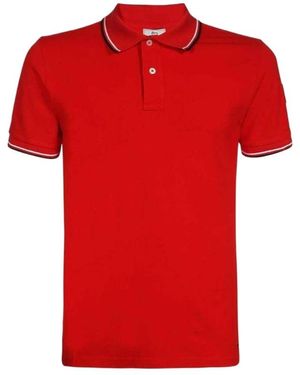 Woolrich Logo-Patch Polo Shirt - Red