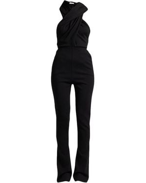 Saint Laurent Solid-Color Jumpsuit - Black