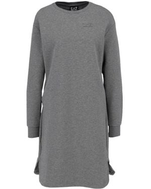 EA7 Long Sleeved Dress - Grey