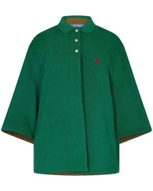 Prada Relaxed Overshirt - Green