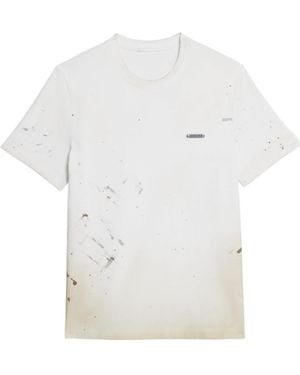 Helmut Lang Painted Crewneck T-Shirt - White