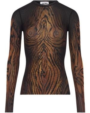 Jean Paul Gaultier Top - Brown