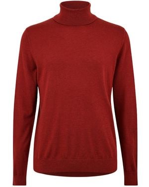 BOSS Hbc Bernardo Luxuriant Cashmere Sweater - Red