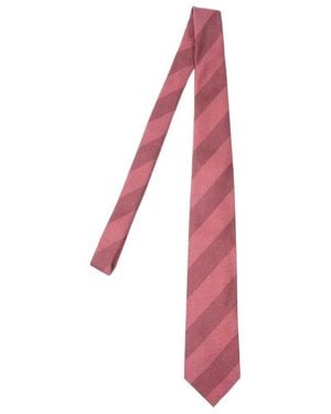 Tom Ford Striped Tie - Pink