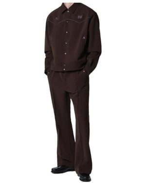 Needles Piping Cowboy Jacket - Brown