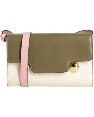 Marni Multicolor Across-Body Bags - Natural