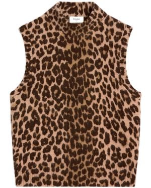 Celine Turtleneck Jumper - Brown