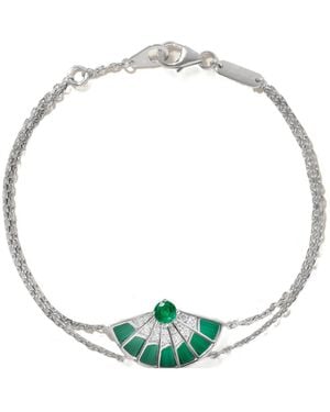 Garrard 18-Karat Multi-Stone Bracelet - Metallic