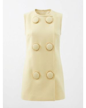 Gucci Maxi Buttons Vest - Yellow