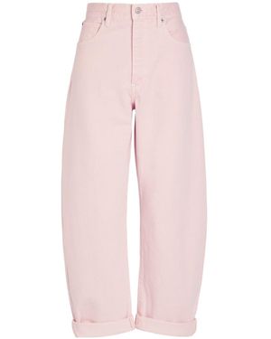 FRAME High-Waisted Jeans - Pink