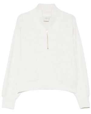 Varley Davidson Zipped Sweatshirt - White