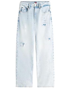 Tommy Hilfiger Mia Coolmax Mid Rise Relaxed Jeans - Blue