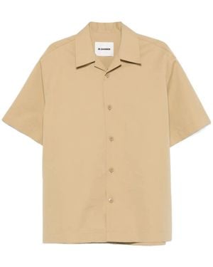 Jil Sander Short-Sleeve Shirt - Natural