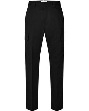Givenchy Straight-Leg Cargo Pants - Black