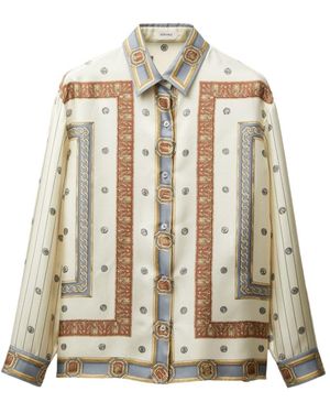 Versace Patterned Shirt - Natural