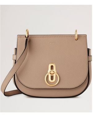 Mulberry Amberley Logo Detailed Small Shoulder Bag - Grey