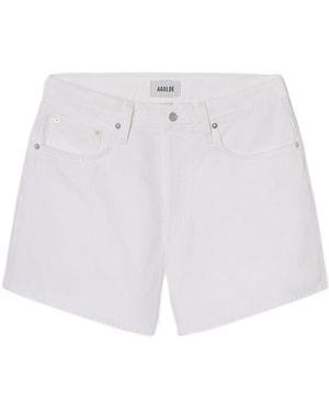 Agolde Leith Short - White