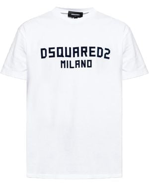 DSquared² Cool Fit Milano T-Shirt - White