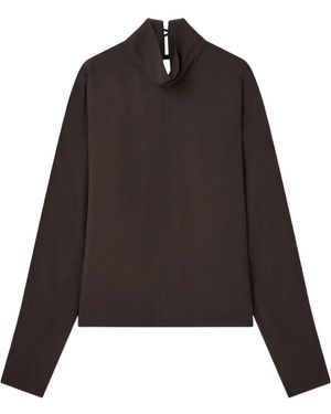 JOSEPH Buick Blouse - Brown